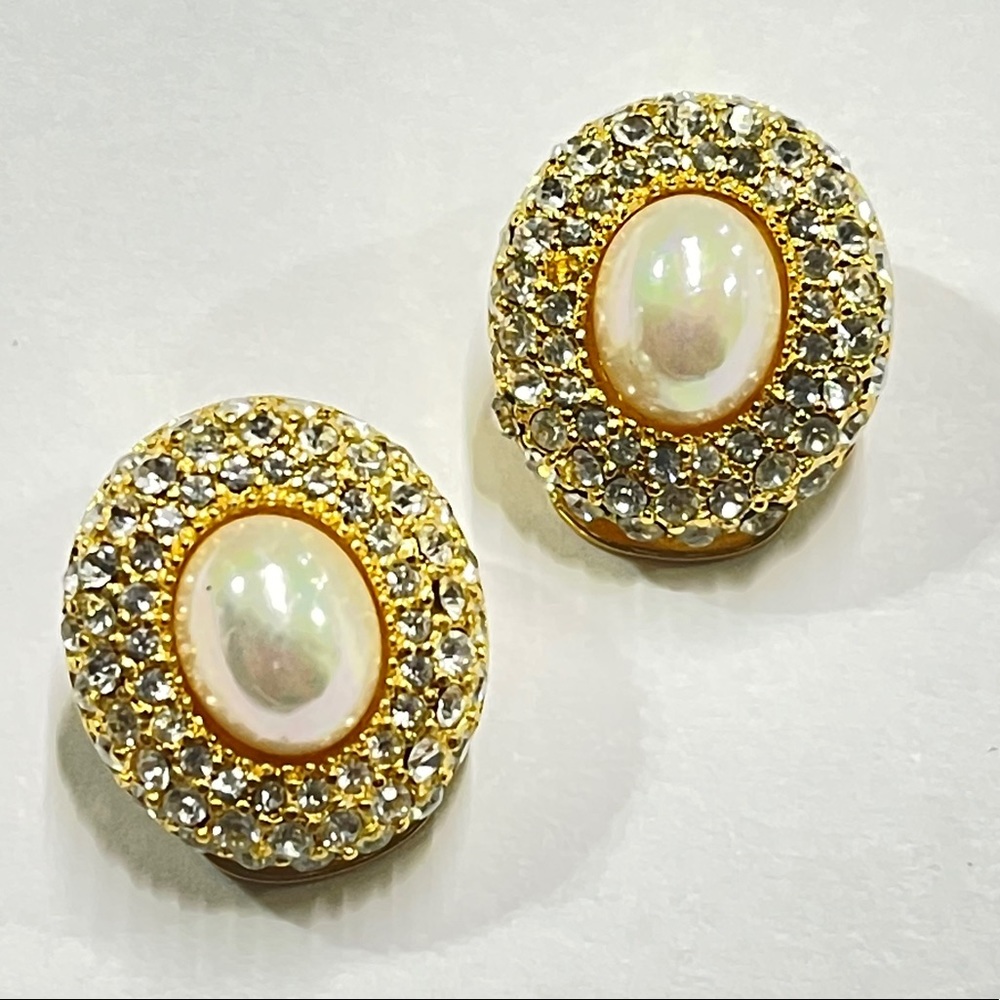 Christian Dior clip earrings